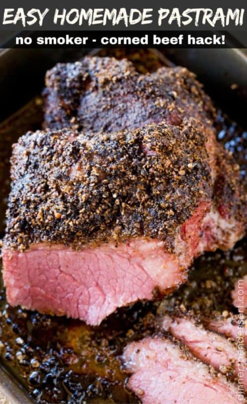 Easy Homemade Pastrami Dinner, then Dessert