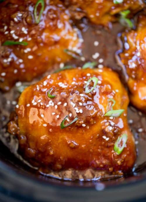 Slow Cooker Teriyaki Chicken 500x690