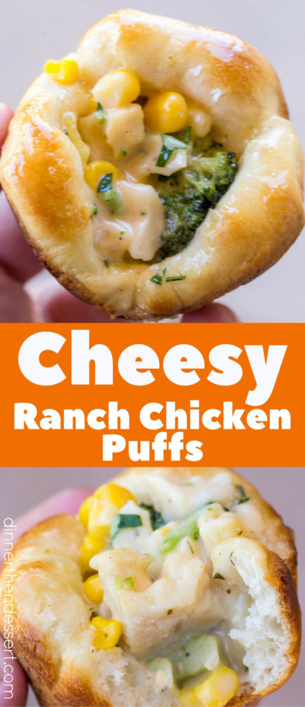 We loved these Cheesy Ranch Chicken Puffs, they were so easy!