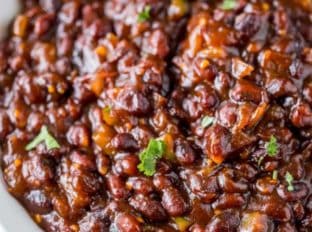 El Pollo Loco BBQ Black Beans are a classic side option that are sweet and a bit of heat from scratch. The cult favorite no longer on the menu!