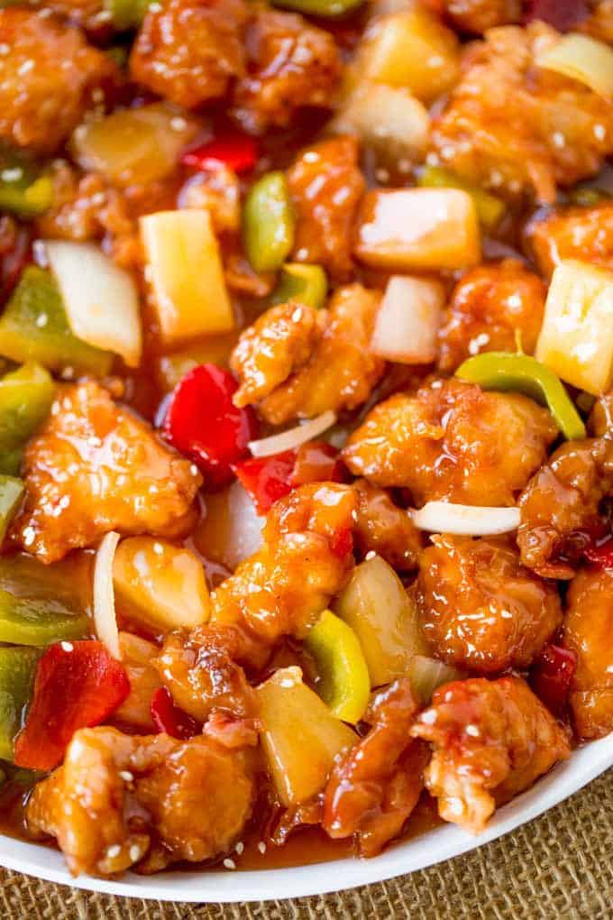 Sweet And Sour Chicken Popular Recipe Dinner Then Dessert