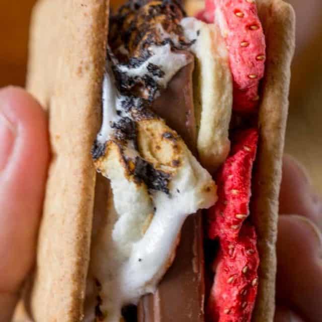 We LOVED these Banana Split S'mores!