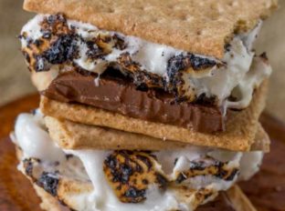 Classic Grilled S'mores on your barbecue are the perfect easy, warm, melty summer treat that will take you back to your childhood.