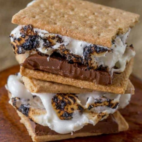 Classic Grilled S'mores on your barbecue are the perfect easy, warm, melty summer treat that will take you back to your childhood.