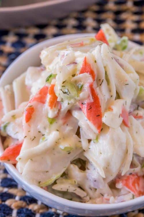 Crab Salad Seafood Salad Recipe Video Dinner Then Dessert