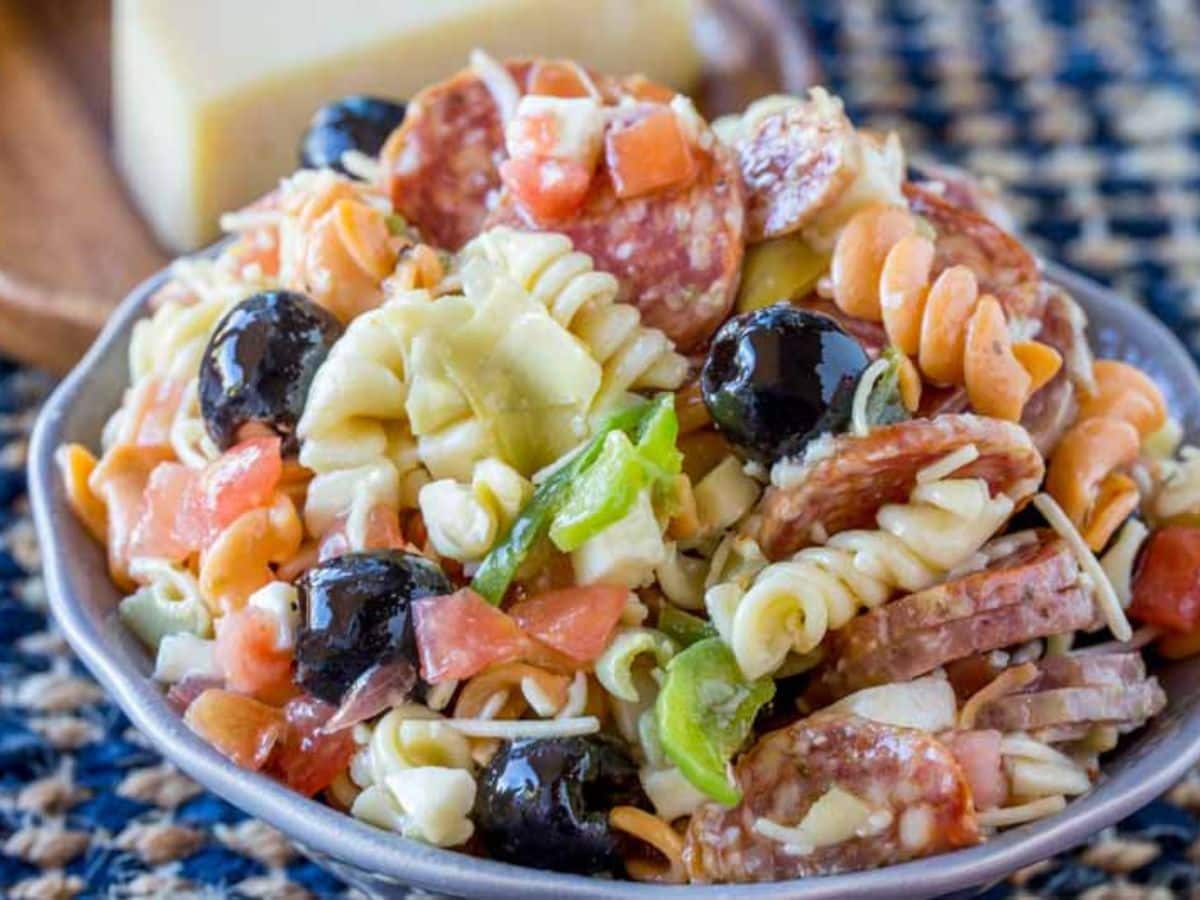 Italian Antipasto Pasta Salad Recipe Italian Antipasto Pasta Salad Recipe