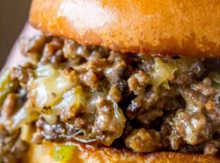 Philly Cheese Steak Sloppy Joes will make you forget your childhood canned sauce memories and make you LOVE sloppy joes again.