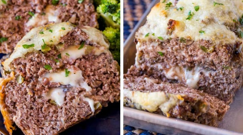 Philly Cheesesteak Meatloaf