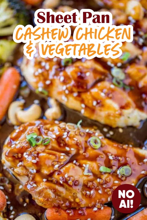 sheet pan dinner pin image