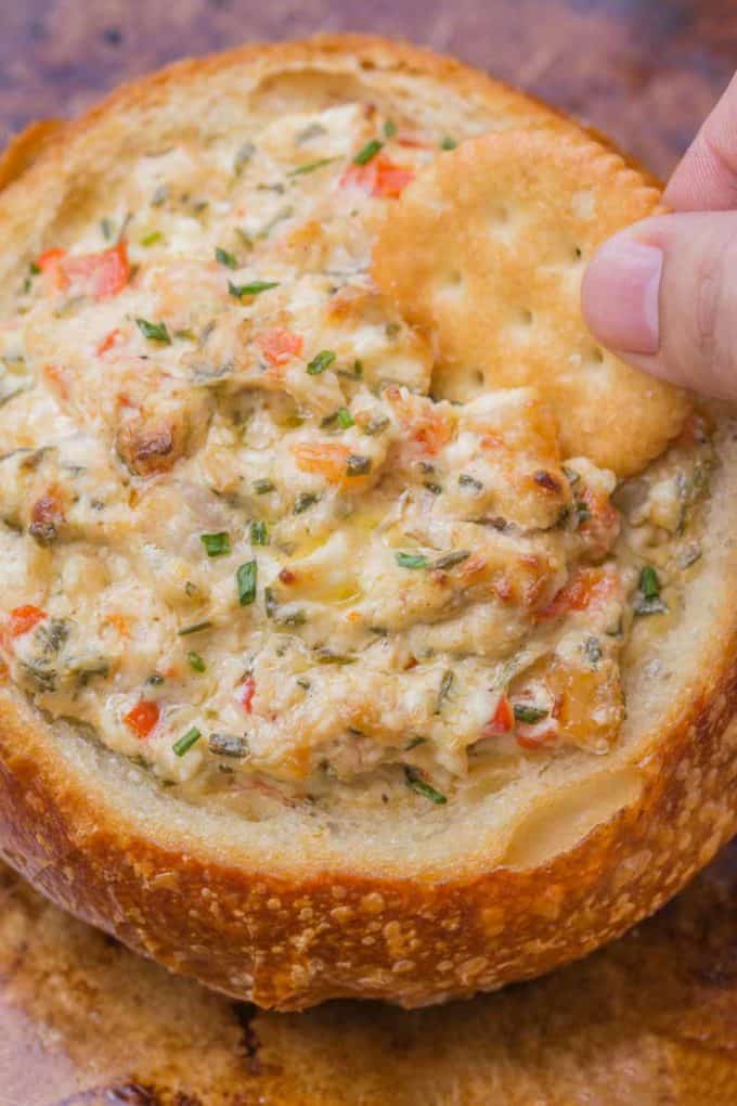 Spicy Louisiana Shrimp Dip - Dinner, then Dessert