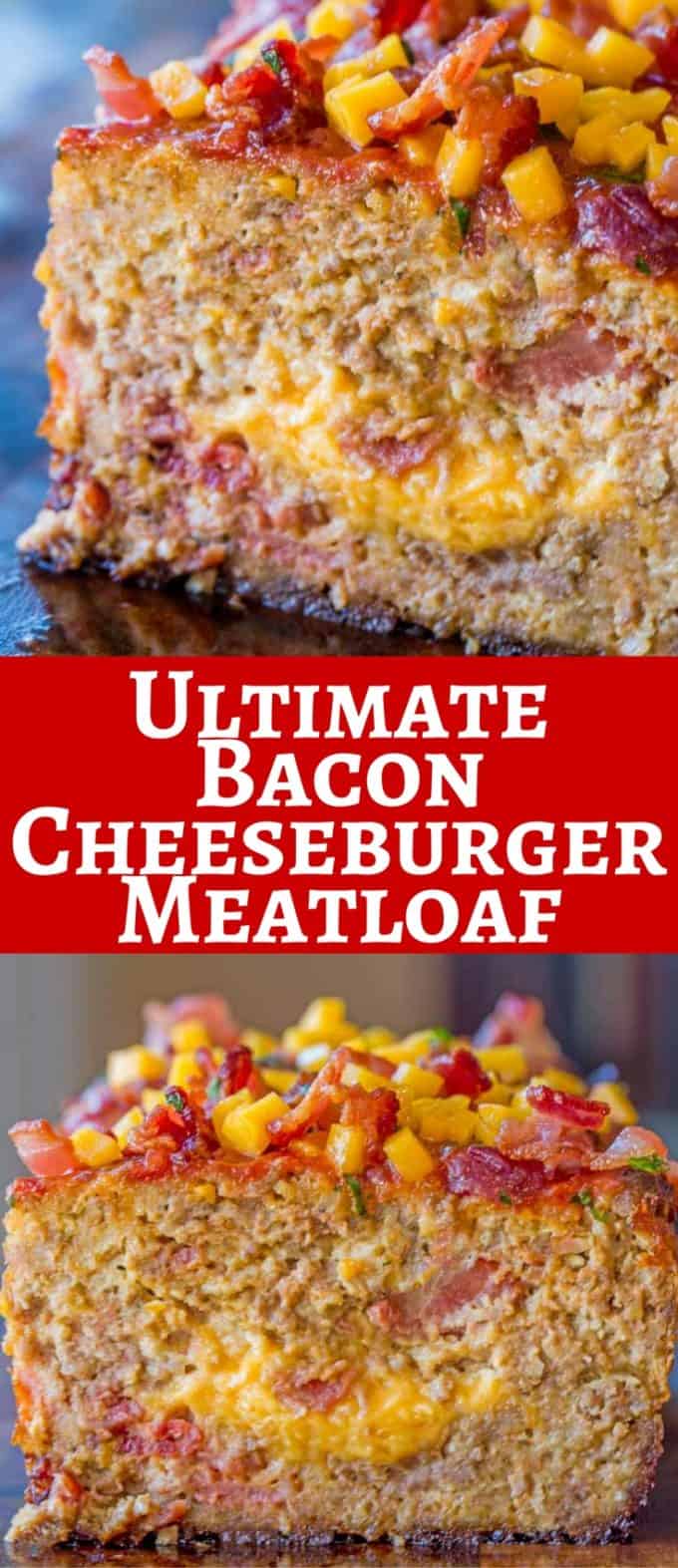 We LOVED this Bacon Cheeseburger Meatloaf so much we made it again the next night!