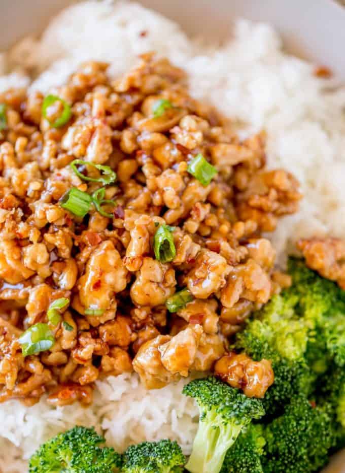 Ground Orange Chicken (1 Pan!) - Dinner, then Dessert