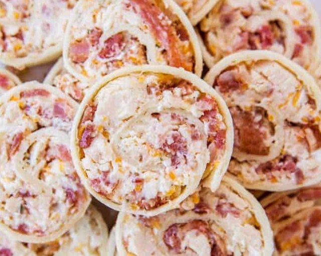 pile of tortilla stuffed food bites