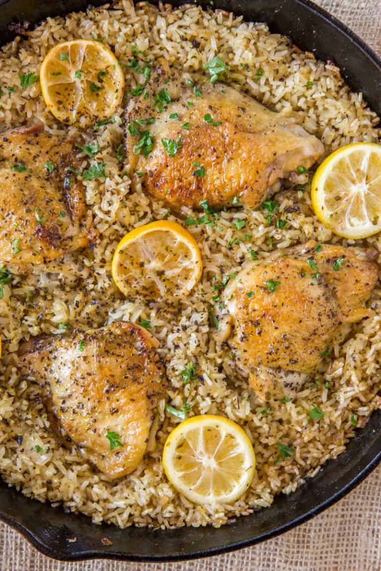 One Pot Greek Chicken and Rice 3 768x1152