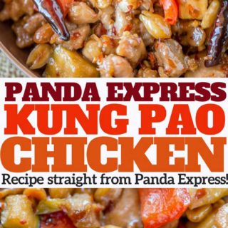 collage of chicken and veggies in sesame garlic.