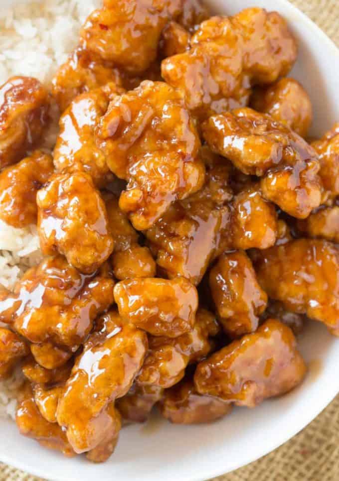 orange chicken