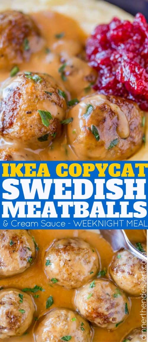 Swedish Meatballs Recipe Ikea Copycat W Gravy Dinner Then Dessert