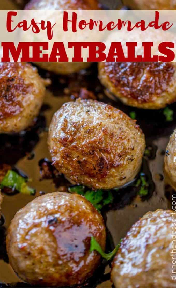 The PERFECT easy homemade meatballs you can freeze ahead or add different mix-ins!