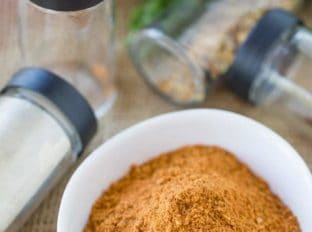 Homemade Taco Seasoning ingredients are fresh an natural