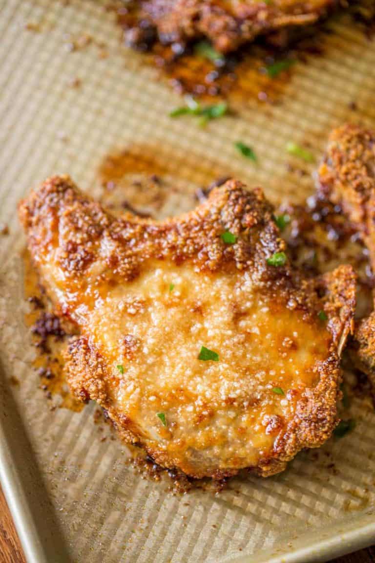 Shake and Bake Pork Chops - Dinner, then Dessert