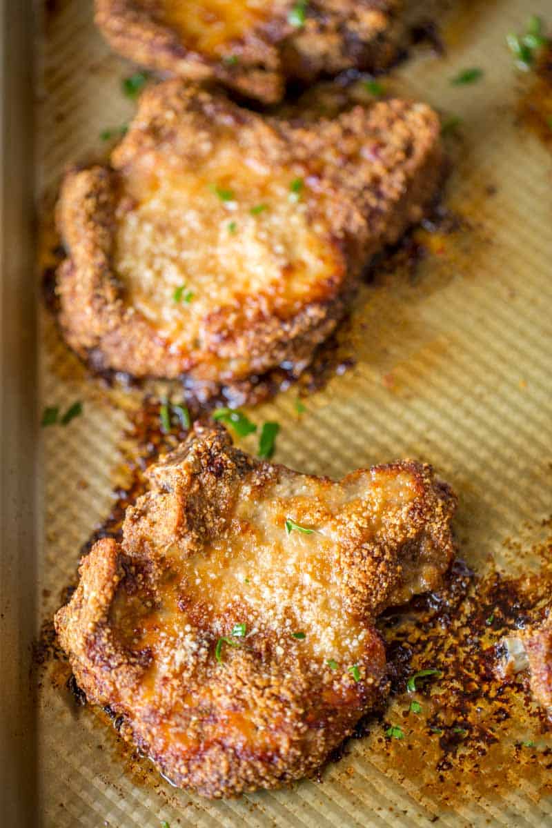 southern style baked pork chops