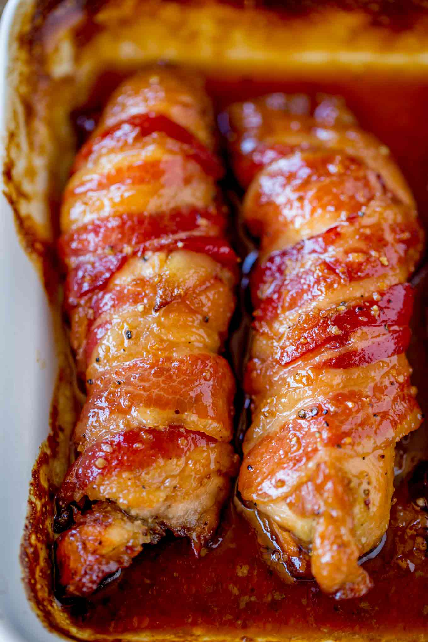 Bacon Brown Sugar Chicken Tenders - Dinner, Then Dessert