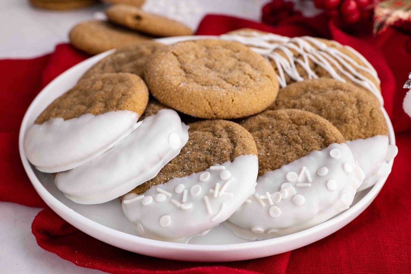Best Best Gingerbread Cookies on serving plate Cookies 2