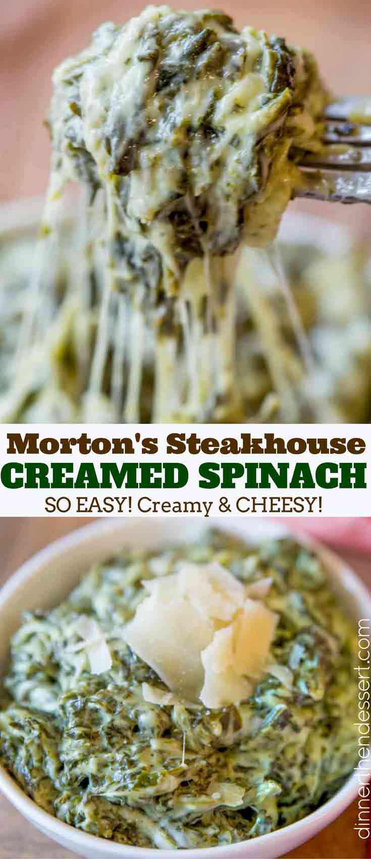Mortons Steakhouse Creamed Spinach