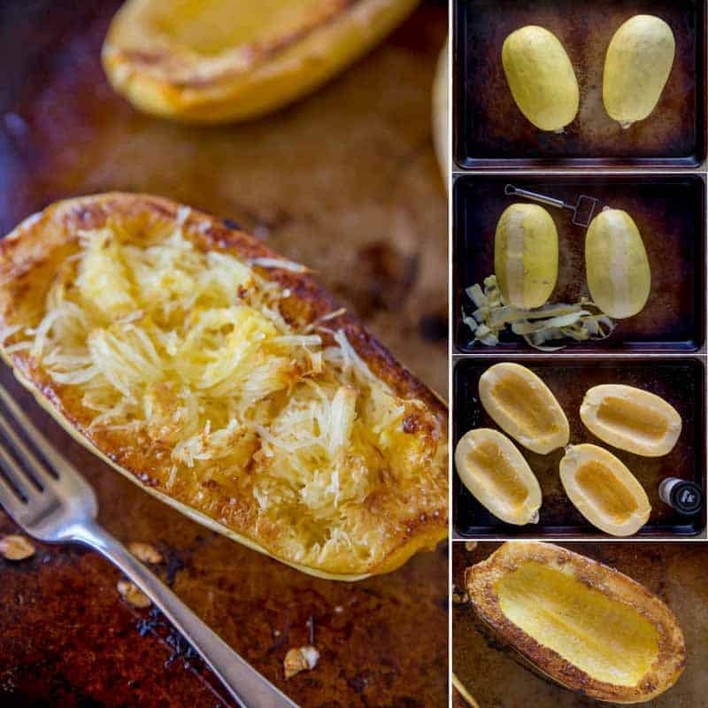 how to cut spaghetti squash and how to cook spaghetti squash