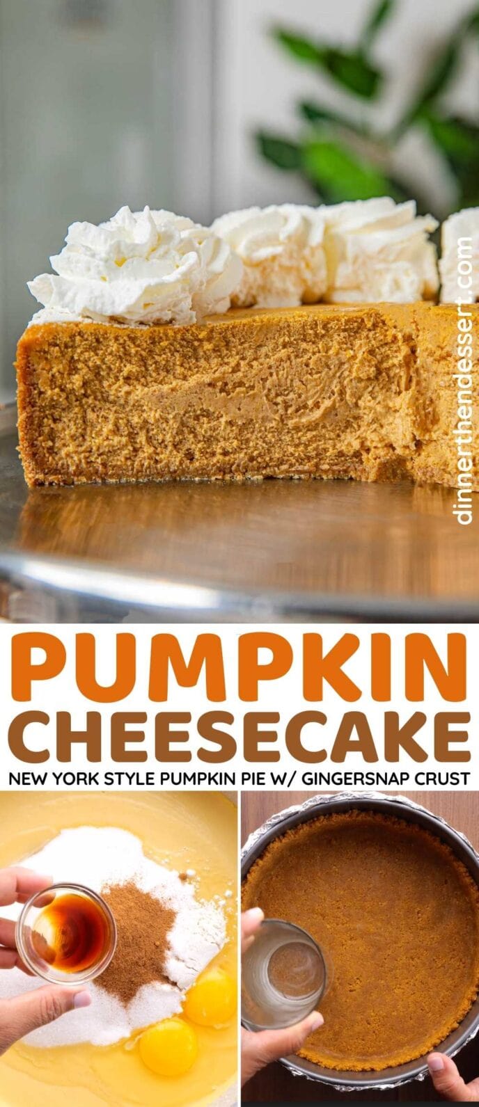 Pumpkin Cheesecake Collage