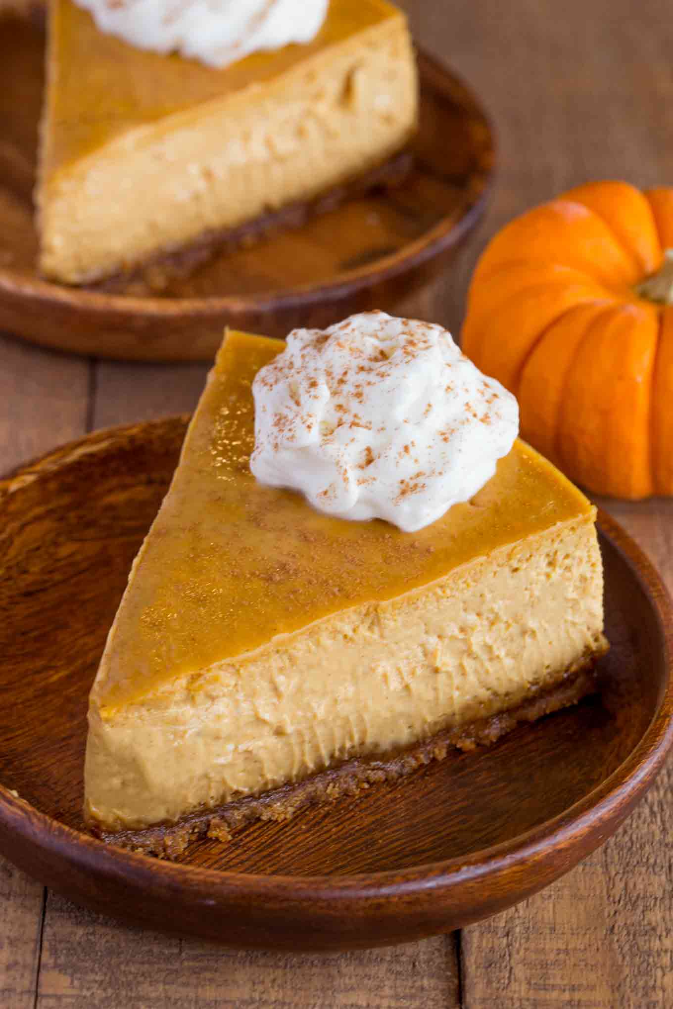 Ultimate Pumpkin Cheesecake - Dinner, then Dessert