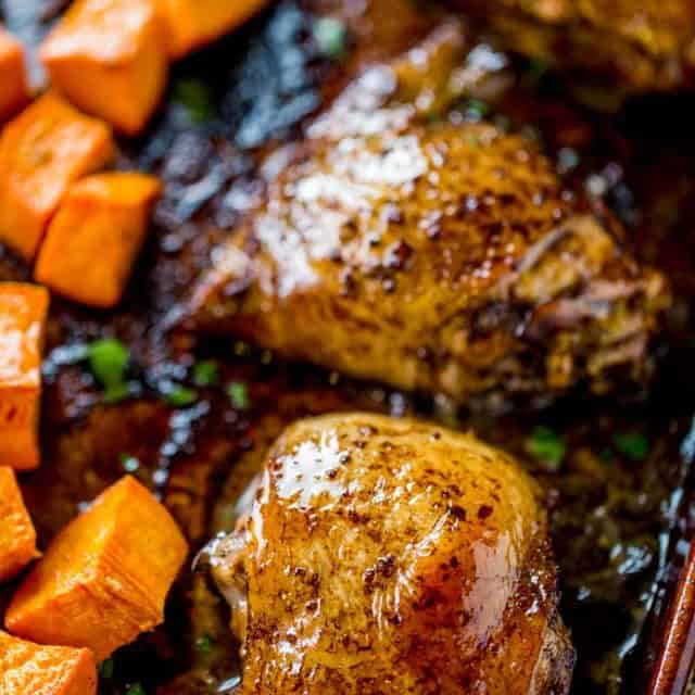 Baked Balsamic Chicken in just 30 minutes!