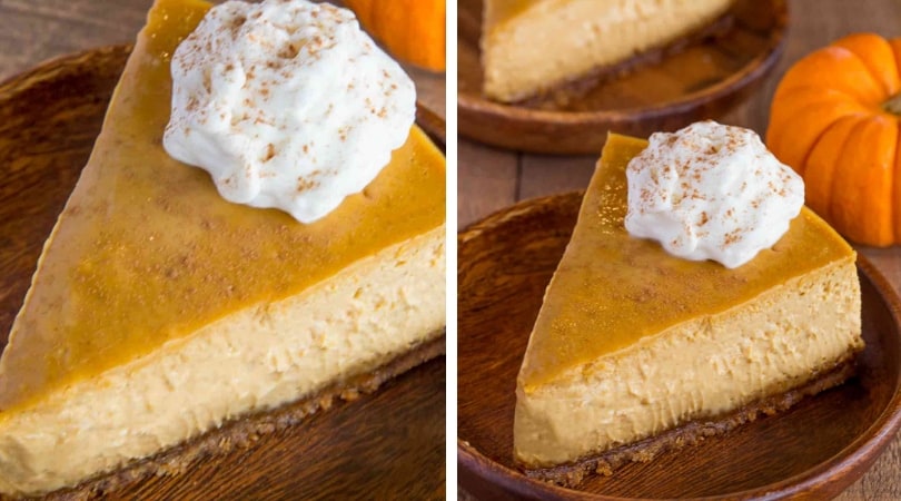 Ultimate Pumpkin Cheesecake Recipe VIDEO Dinner Then Dessert   Ultimate Pumpkin Cheesecake FB 