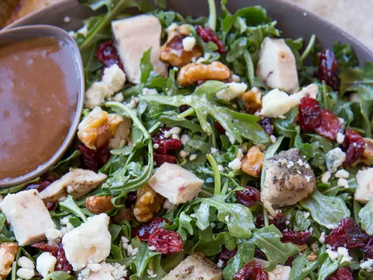 turkey salad with dressing