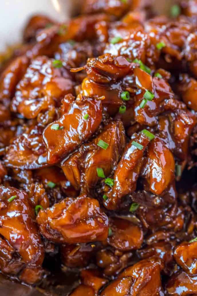 EASY BOURBON CHICKEN