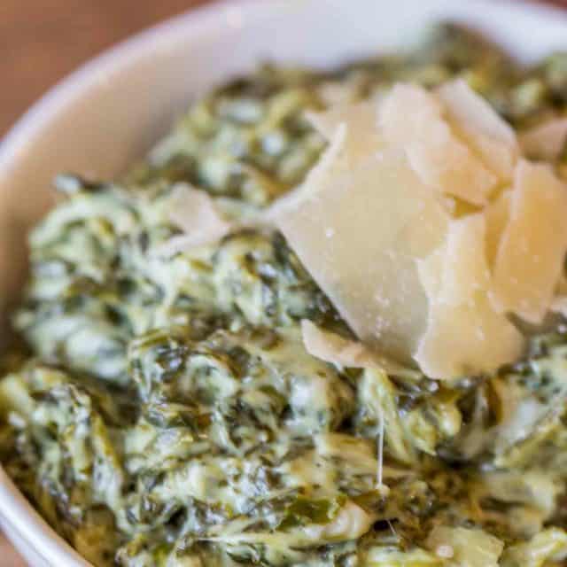 Creamy, Rich Classic Steakhouse Creamed Spinach Recipe That Takes Just A Few Minutes And Is The?Perfect Side For A Holiday Roast Or Prime Rib.