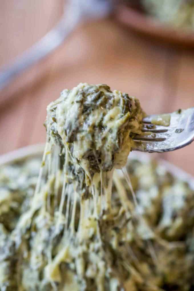 easy creamed spinach