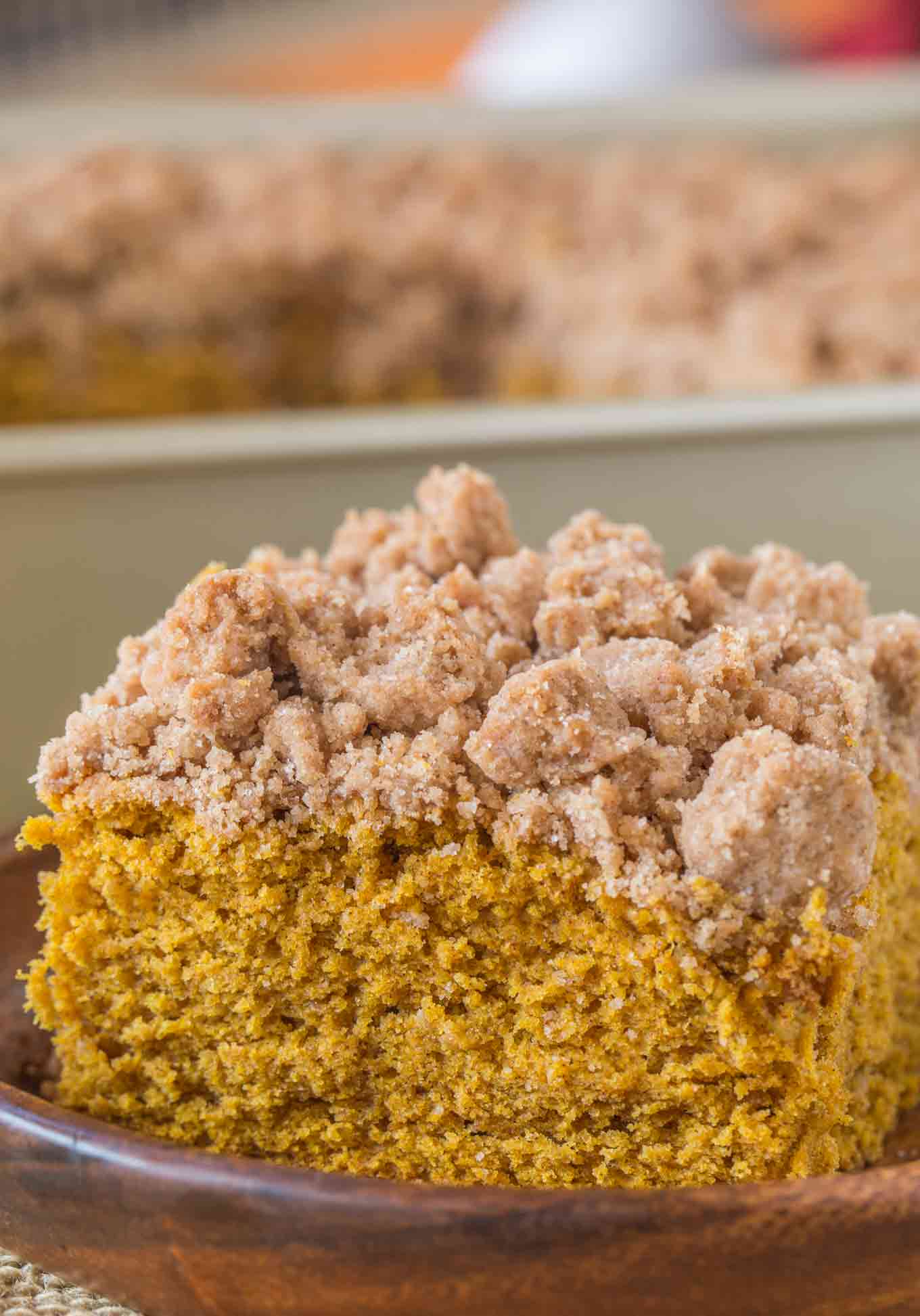 Pumpkin Crumb Cake - Dinner, Then Dessert