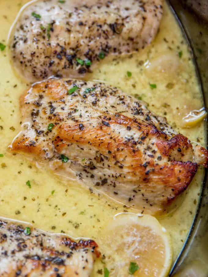 Slow Cooker Creamy Lemon Chicken Dinner Then Dessert Slow Cooker Creamy Lemon Chicken Dinner Then Dessert