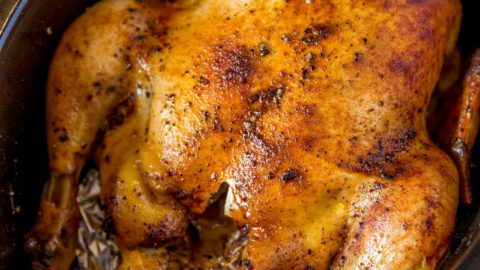 Slow Cooker Rotisserie Chicken - 