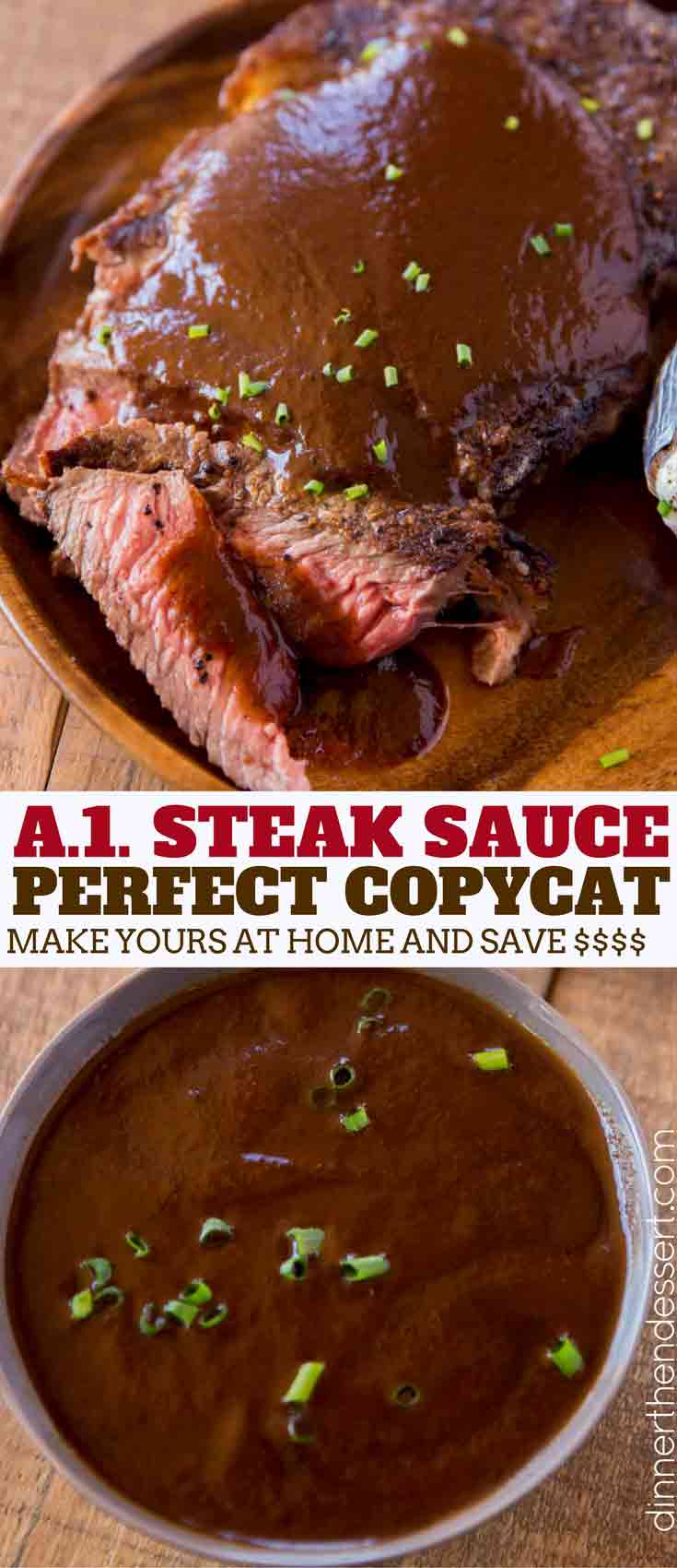 A1 Steak Sauce Copycat Dinner Then Dessert