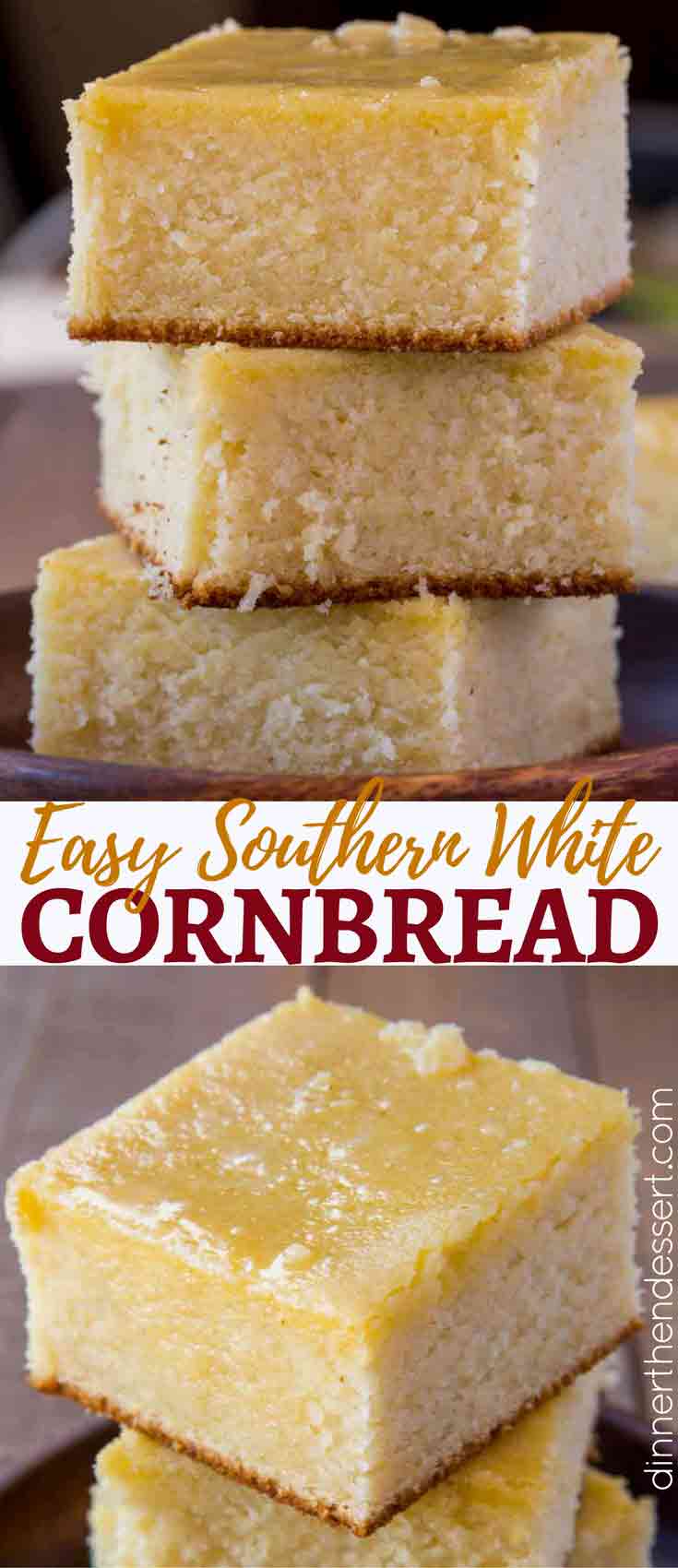 Southern Cornbread Recipe {Perfect Side} - Dinner, then Dessert Southern Cornbread Recipe {Perfect Side} - Dinner, then Dessert