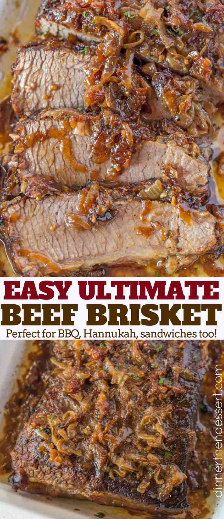 Beef Brisket with Caramelized Onions {Ultimate Brisket} - Dinner, then ...