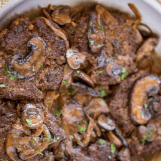 steak and ingredients in bowl