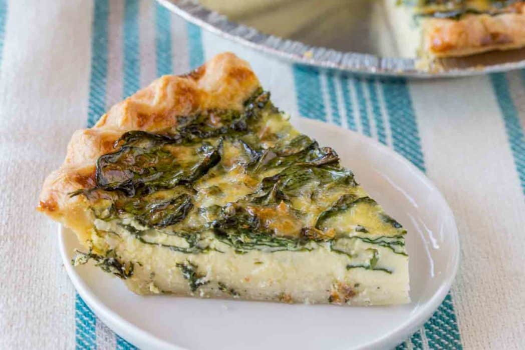 Easy Spinach Quiche (Quiche Florentine) Recipe [VIDEO] - Dinner, then ...