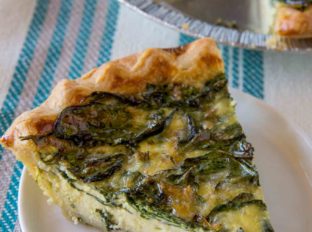 Easy Spinach Quiche (quiche Florentine) - Dinner, Then Dessert