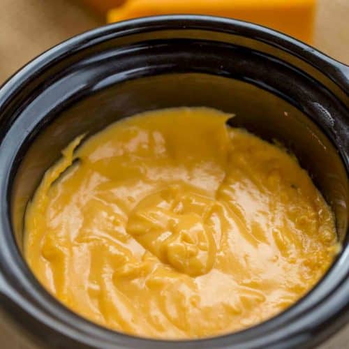 Slow Cooker Nacho Cheese Sauce Dinner Then Dessert