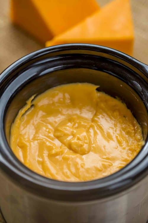 Slow Cooker Nacho Cheese Sauce Dinner Then Dessert