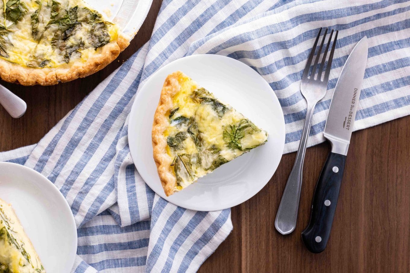 Easy Spinach Quiche (Quiche Florentine) Recipe [VIDEO] Dinner, then
