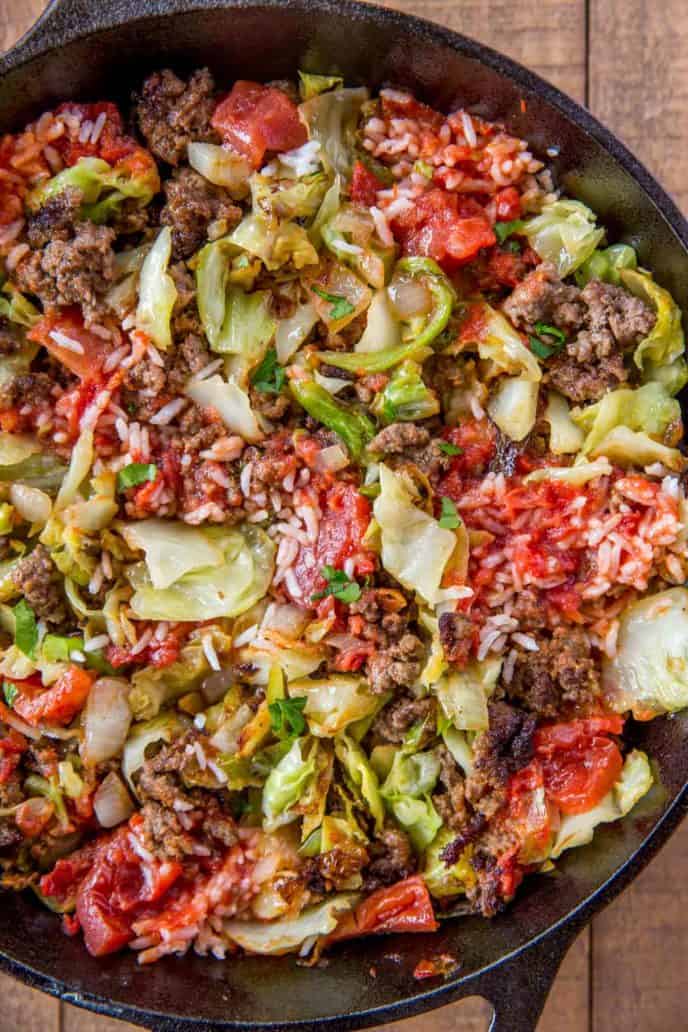 Stuffed Cabbage Casserole Recipe Dinner, then Dessert